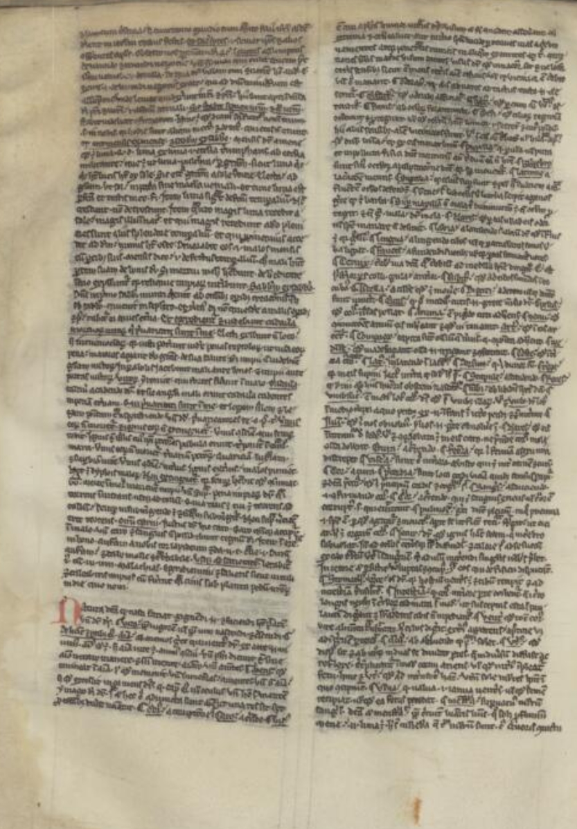 Sample page - Uppsala Universitetsbibliotek C 145