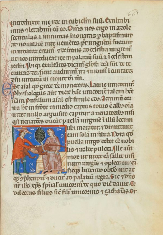 Sample page - Bibliothéque Nationale de France lat. 2843E