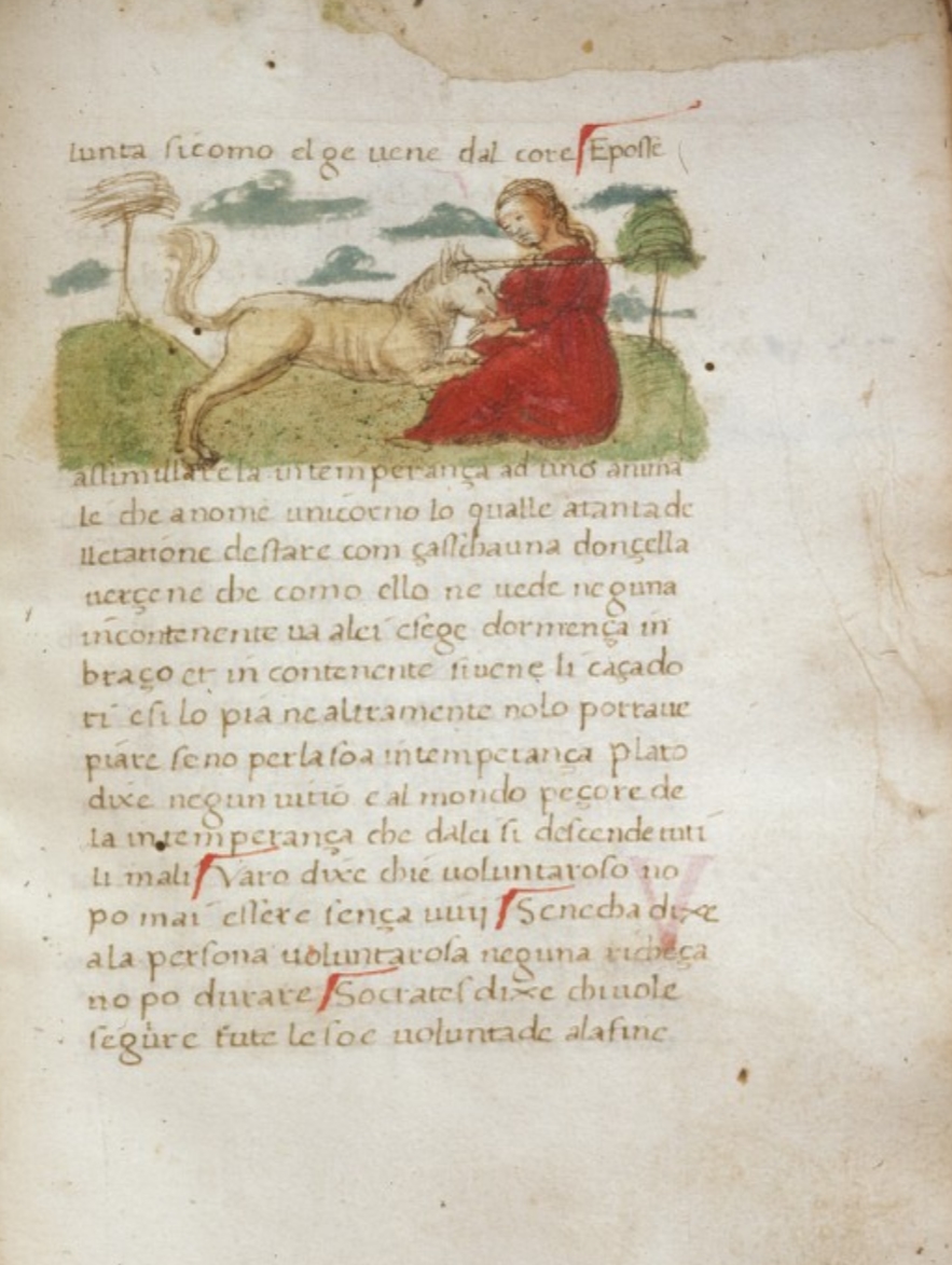 Sample page - Houghton Library MS Typ 0150