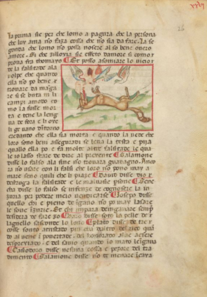 Sample page - British Library Harley MS 3448