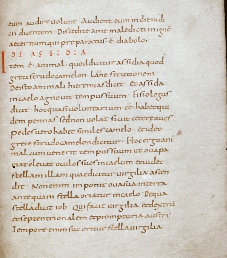 Sample page - Bodleian Library MS. Auct. T. 2. 23