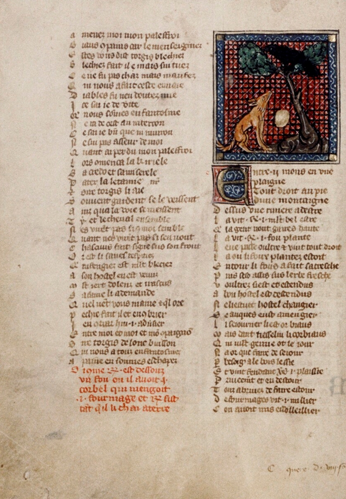 Sample page - Bodleian Library MS. Douce 360
