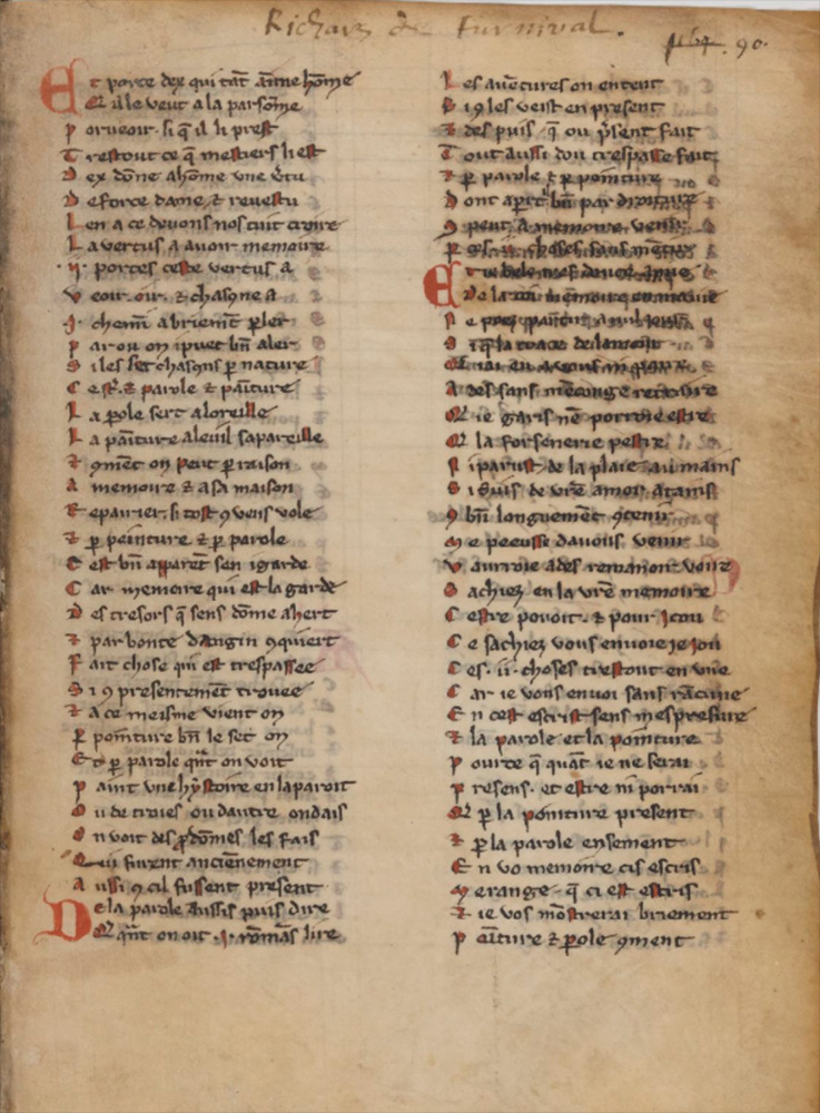 Sample page - Bibliothéque Nationale de France fr. 25545