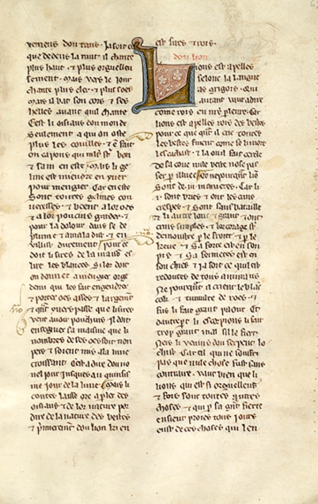 Sample page - Morgan Library MS M.814