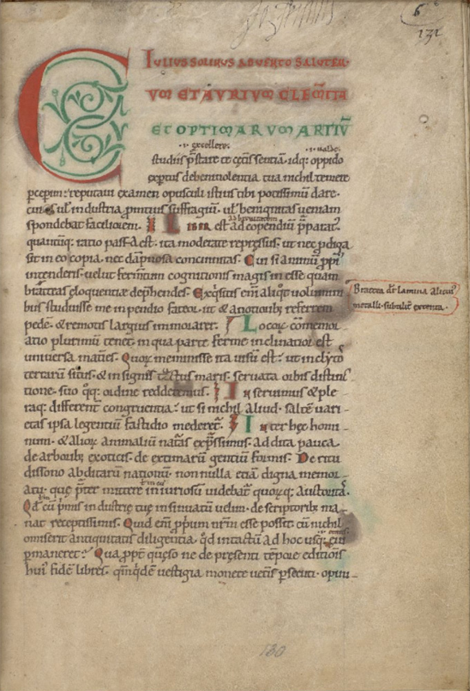 Sample page - British Library Cotton MS Cleopatra D I
