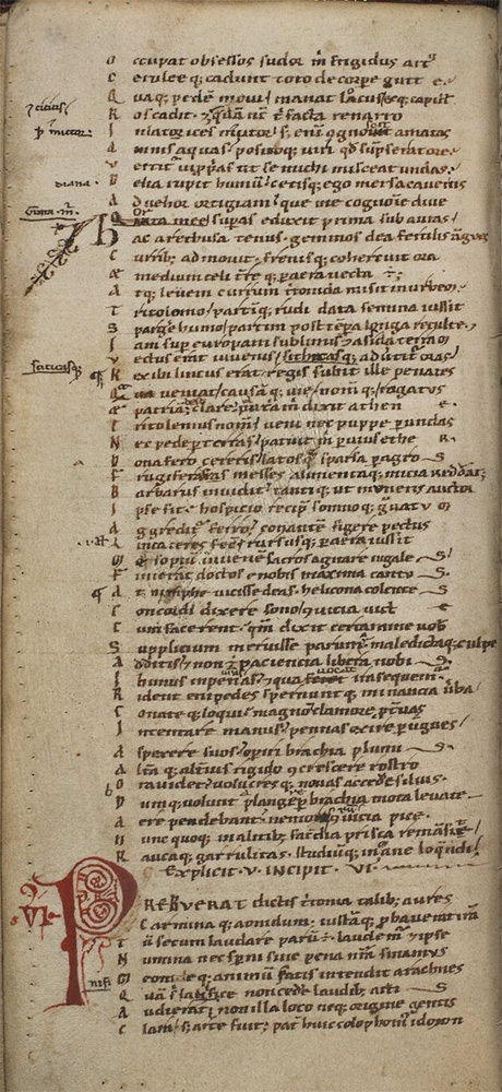 Sample page - British Library Harley MS 2737