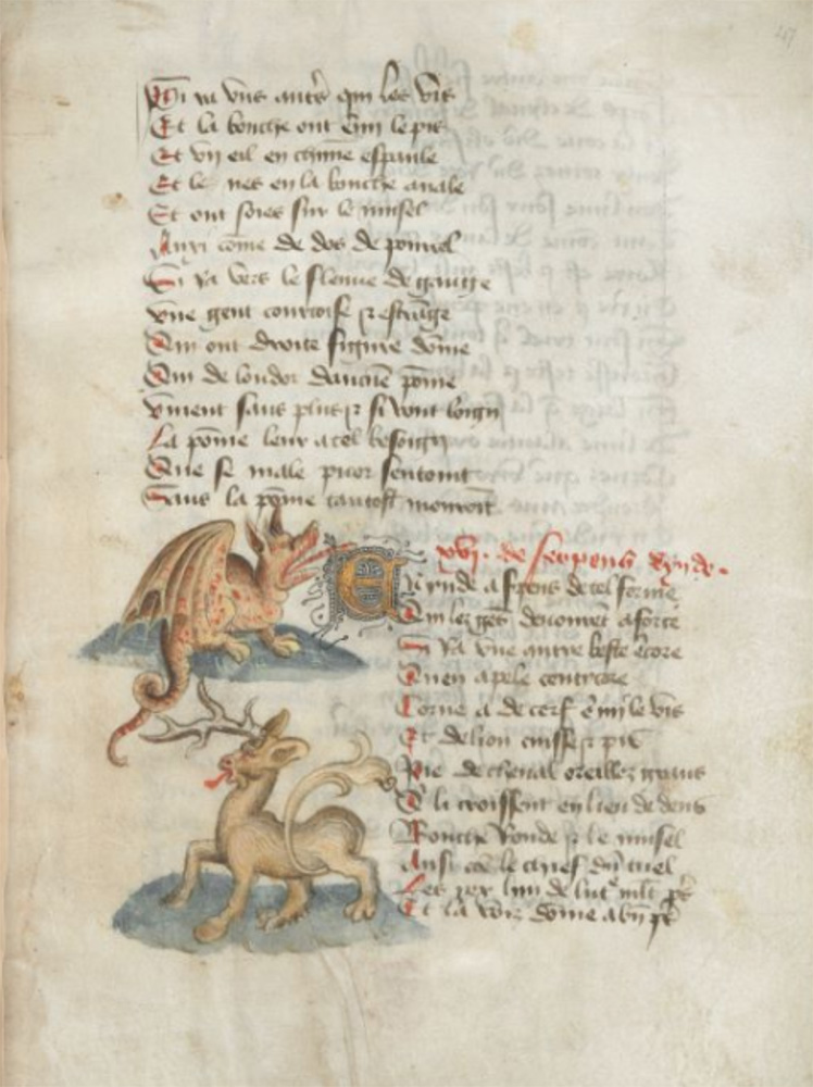 Sample page - British Library Harley MS 334