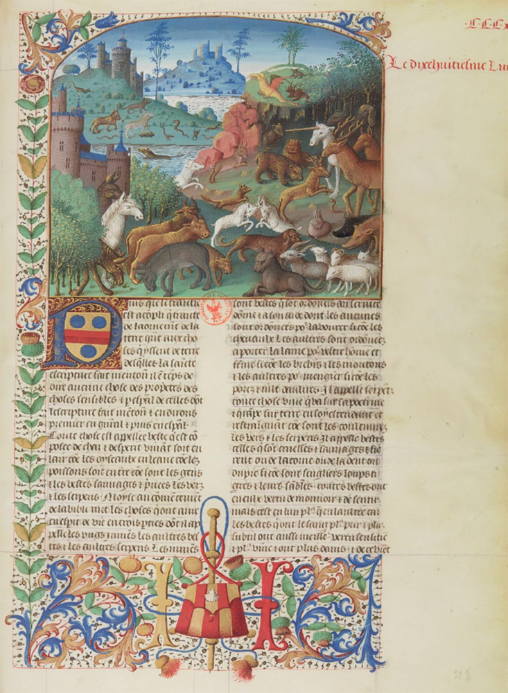 Sample page - Bibliothèque Nationale de France fr. 9140