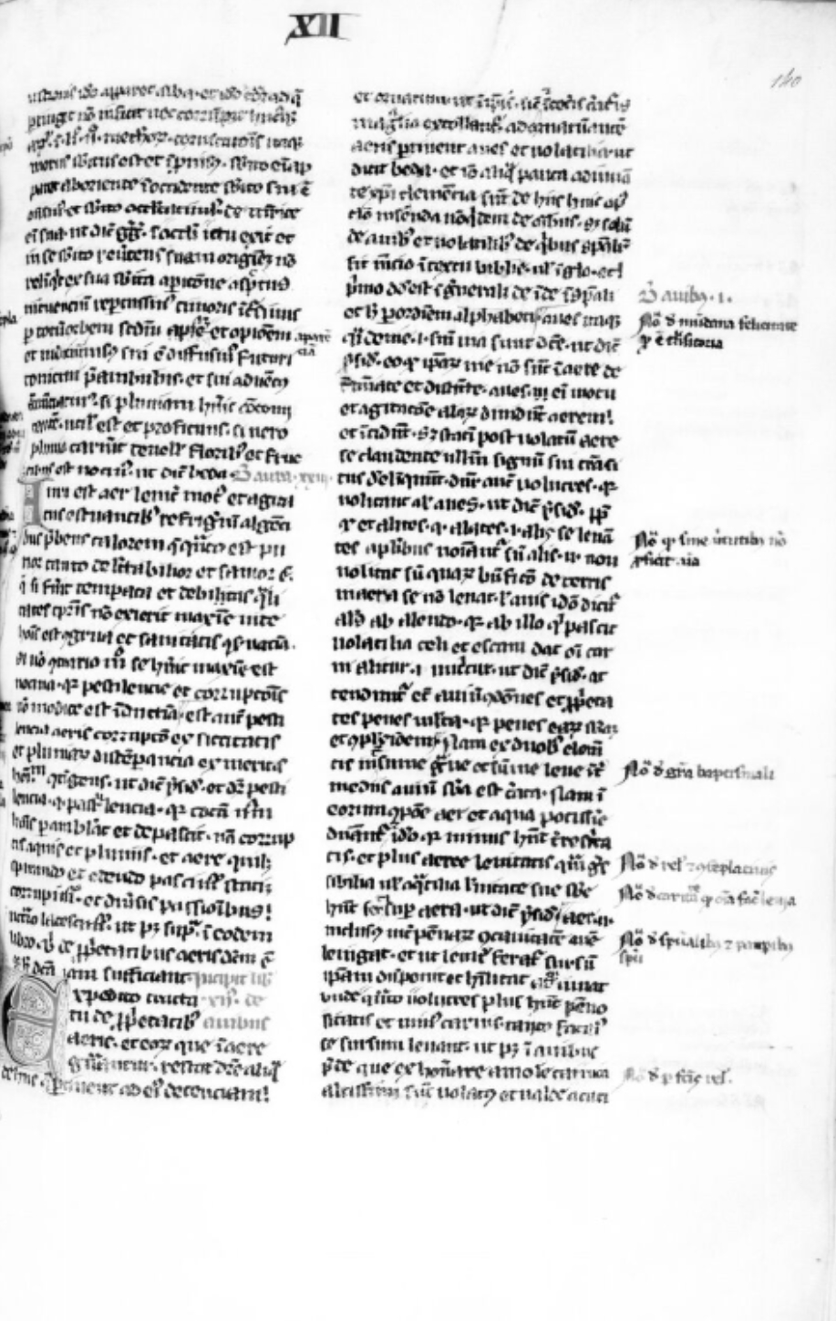 Sample page - Bibliothèque Nationale de France lat. 00346A