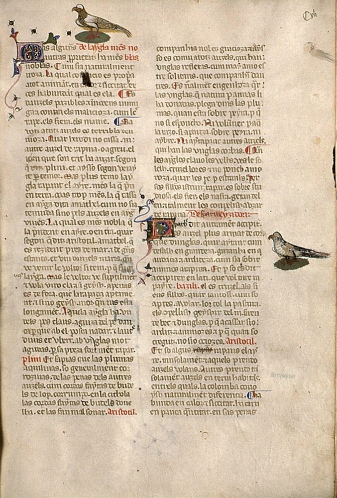 Sample page - Bibliothèque Sainte-Geneviève Ms. 1029
