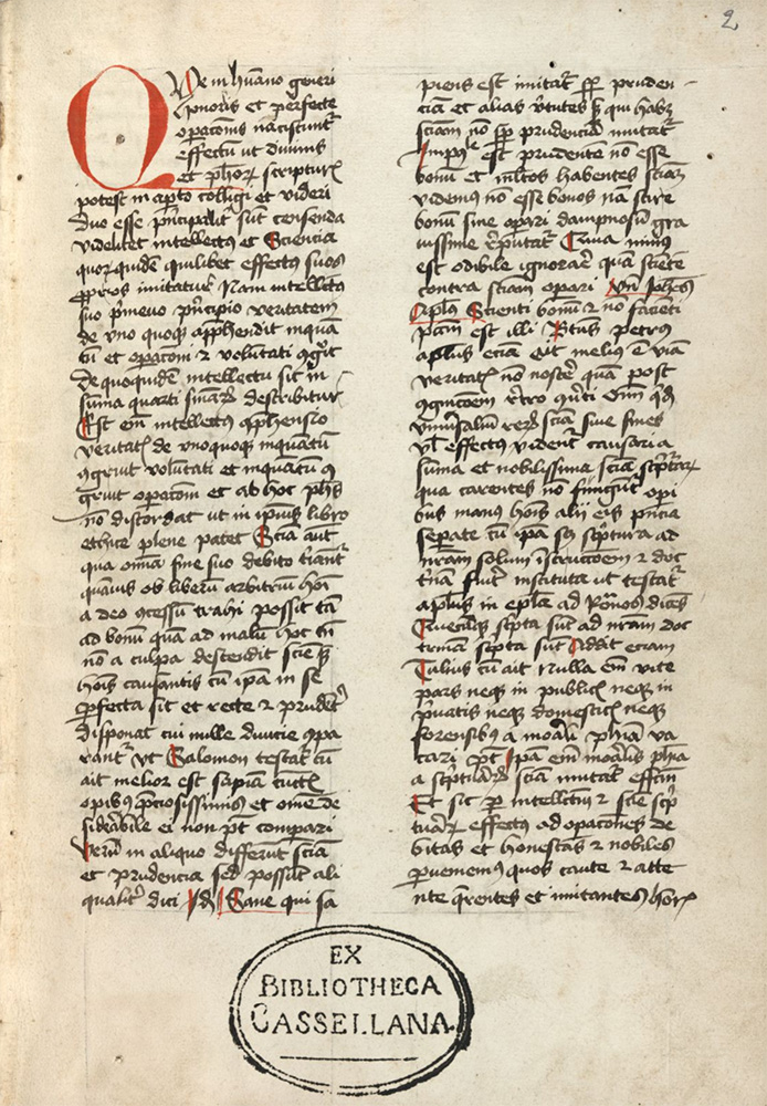 Sample page - Beinecke Rare Book & Manuscript Library MS 404