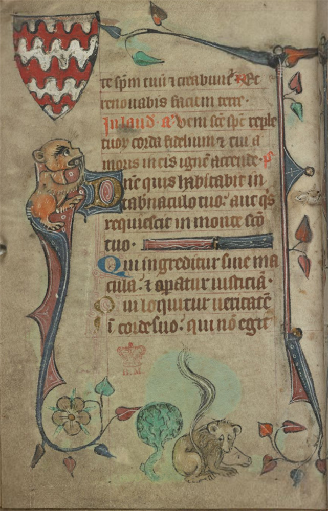 Sample page - British Library Harley MS 6563