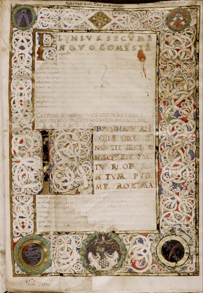 Sample page - Bodleian Library MS. Canon. Class. Lat. 295