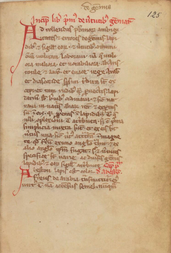 Sample page - Bibliothèque Nationale de France lat. 7475