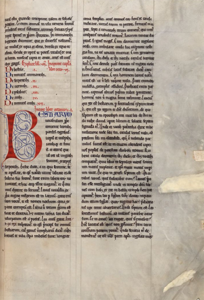 Sample page - Corpus Christi College Parker Library MS 011