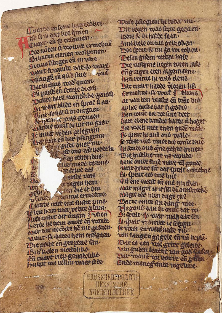 Sample page - Universitäts- und Landesbibliothek Darmstadt Hs 3321