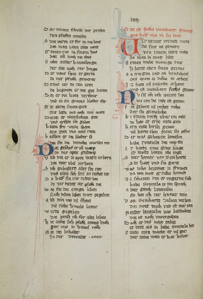 Sample page - Biblioteca Bodmeriana Cod. Bodmer 72