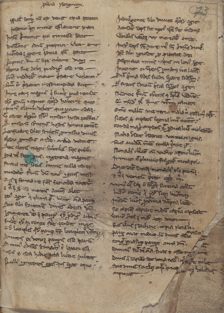 Sample page - Universiteitsbibliotheek Gent MS 267