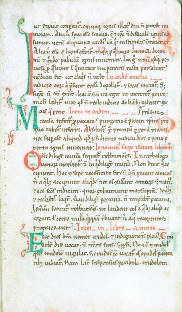 Sample page - Bibliothèque Municipale de Douai Ms. 371