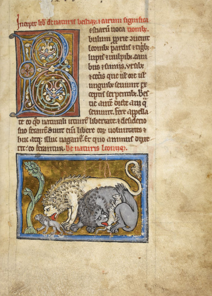 Sample page - British Library Royal 12 C XIX