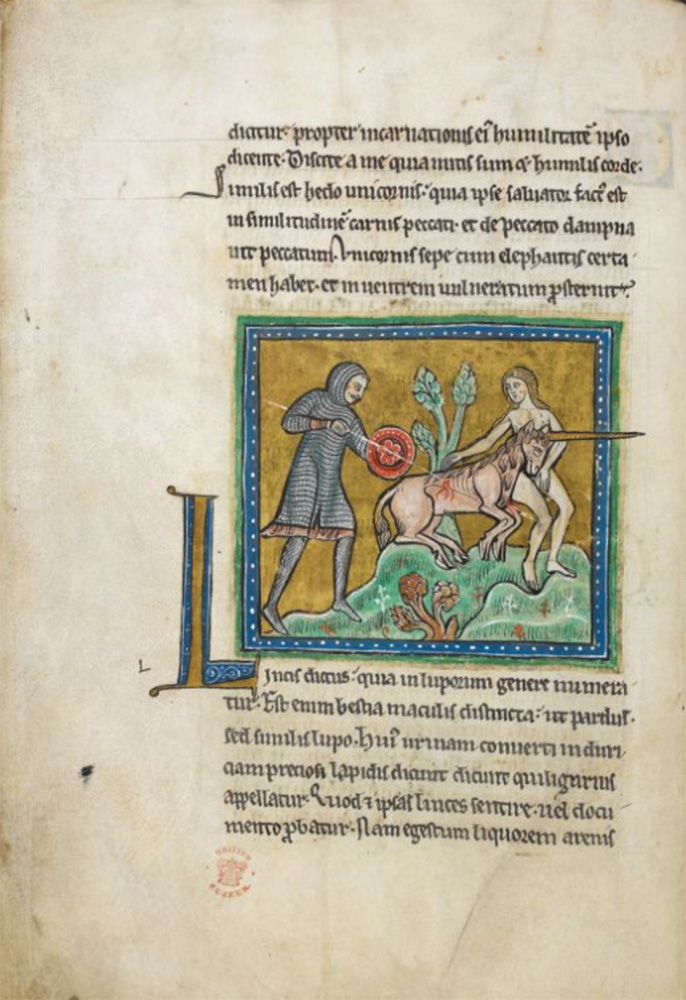 Sample page - British Library Royal MS 12 F XIII