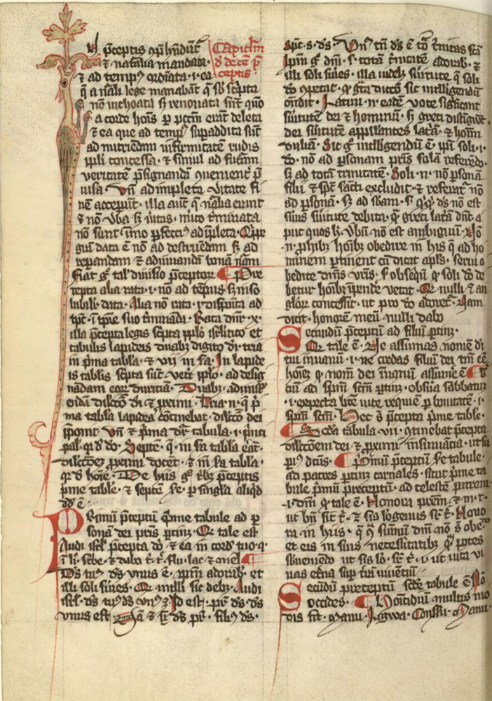 Sample page - Bibliothéque Nationale de France lat. 10448