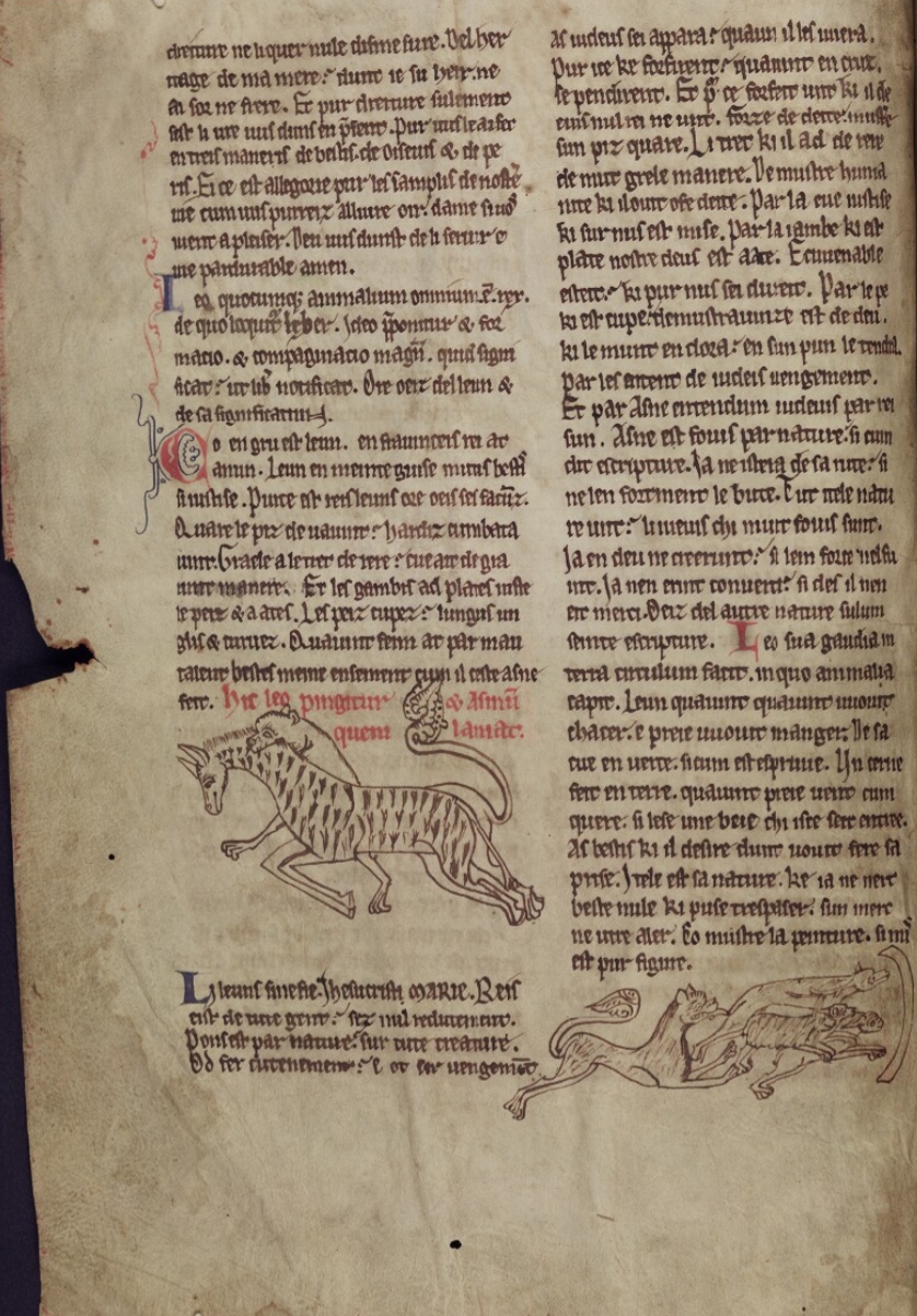 Sample page - Merton College MS. 249