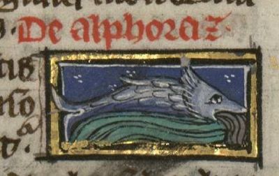 Alphoraz fish spewing mud