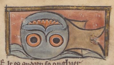 Zifius as a bizarre big eyed grinning marine monster